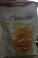 Mängden socker i Patatine Classiche