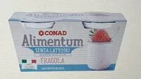 Mängden socker i Alimentum yogurt senza lattosio fragola