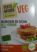 Mängden socker i Burger di soia alle verdure