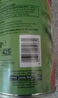 Mängden socker i Tomates pelées 