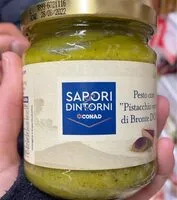 Mängden socker i Pesto con pistacchio verde di bronte dop