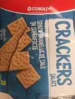 Mängden socker i Crackers salati