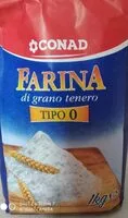 Mängden socker i Farina di Grano Tenero tipo 0 W160/200