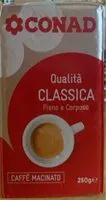 Mängden socker i Caffe macinato qualita classica