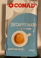 Mängden socker i Decaffeinato