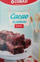 Mängden socker i cacao amaro in polvere