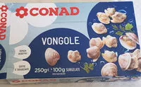 Mängden socker i Vongole surgelate