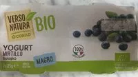 Mängden socker i Yogurt mirtillo