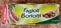 Mängden socker i Fagioli borlotti