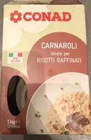 Mängden socker i Carnaroli