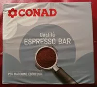 Mängden socker i Caffè qualità espresso  bar