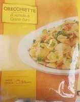 Mängden socker i Orecchiette di semola di grano duro