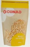 Mängden socker i Mais per Pop Corn
