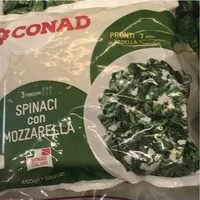 Mängden socker i Spinaci con mozzarella