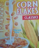 Mängden socker i Corn Flakes Classici