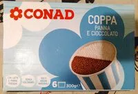 Mängden socker i Coppa panna e cioccolato