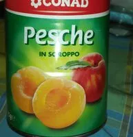 Mängden socker i Pesche in sciroppo