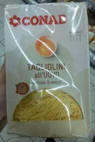 Mängden socker i Taglioni all'uovo