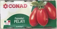Mängden socker i Pomodori pelati