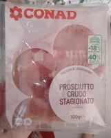 Mängden socker i Prosciutto crudo stagionato