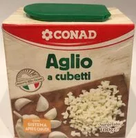 Mängden socker i Aglio a cubetti