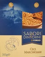 Mängden socker i Ceci marchigiani conad