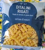 Mängden socker i Ditalini Rigati n. 47