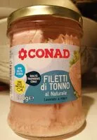 Mängden socker i Filetti Di Tonno Al Naturale 200G