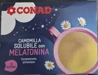 Mängden socker i Camomilla solubile con melatonina