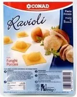 Mängden socker i Ravioli Con Fughi Porcini