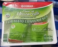 Mängden socker i Cuore di mozzarella