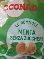 Mängden socker i Menta senza zuccheri
