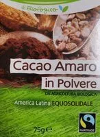 Mängden socker i Cacao amaro in polvere equosolidale