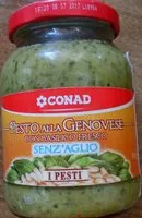 Mängden socker i Pesto alla Genovese