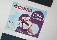 Mängden socker i Cono amarena