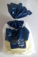Mängden socker i mozzarella di bufala campana dop