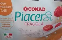 Mängden socker i Piacersi fragola
