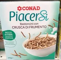 Mängden socker i Bastoncini con crusca di frumento