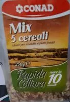 Mängden socker i Mix 5 cereali