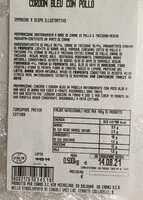 Mängden socker i Condonbleu di pollo