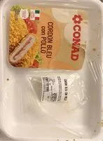 Mängden socker i cordon bleu con pollo