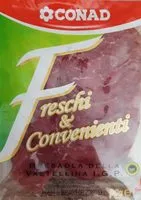 Mängden socker i Bresaola