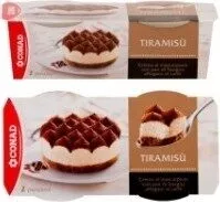 Mängden socker i Tiramisù conad