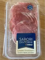 Mängden socker i Lonzino Stagionato