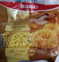 Mängden socker i Tagliolini all'uovo