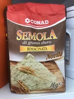 Mängden socker i Semola Di Grano Duro Rimacinata