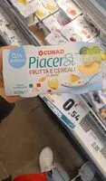 Mängden socker i Piacersi frutta e cereali yogurt