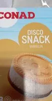 Mängden socker i Disco snak vaniglia