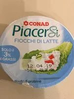 Mängden socker i Piacersi fiocchi di latte