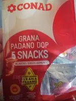 Mängden socker i Grana Padano